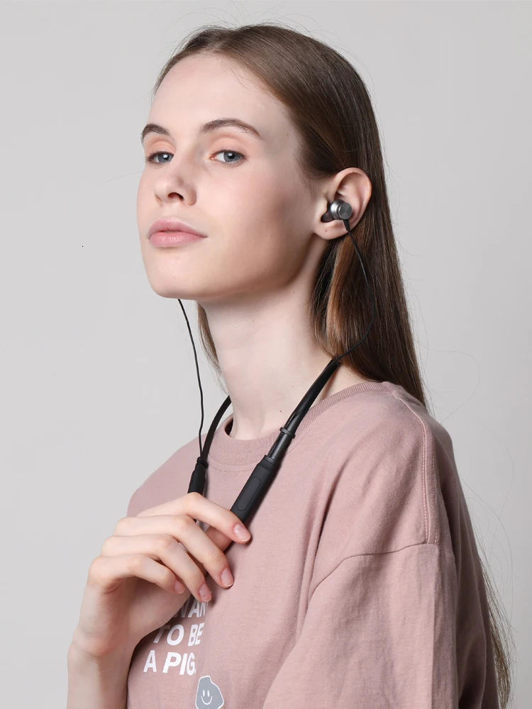 Ubeamer Q9 наушники Bluetooth V5.0 водонепроницаемые Висячие Наушники Беспроводная гарнитура HIFI микрофон