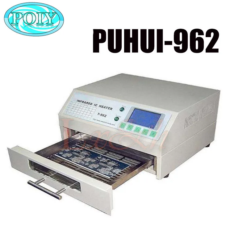 Прибор для пайки PUHUI T 962 T962 с инфракрасным нагревателем 800 Вт 180x235 мм BGA SMD SMT
