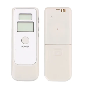 Image 5 - Breathalyzer Portable Alcohol Detector With LCD Clock Backlight LCD Screen Alcohol Breath Tester Breathalyser Device