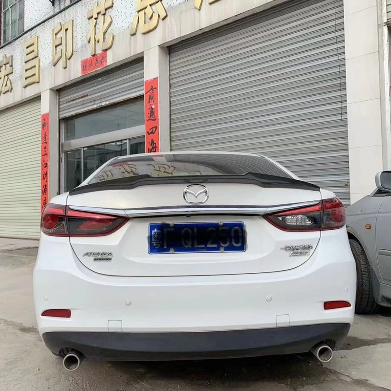 Для Mazda 6- спойлер Atenza высококачественный карбоновый Материал задний спойлер для Mazda 6 спойлер Atenza M4 styl