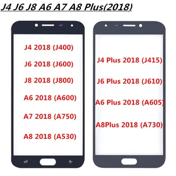 

Touch Screen Front display Glass Touch Panel A530 A730 For SAMSUNG Galaxy j4 j6 j8 Plus 2018 Digitizer Lens A6 A7 Touch Panel A8