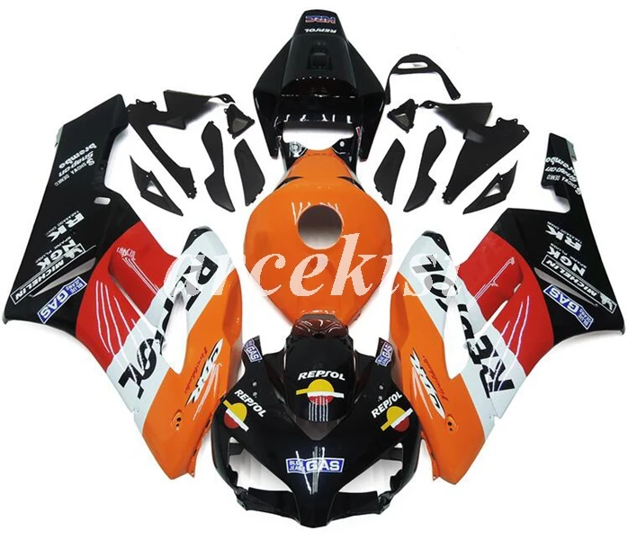 

Injection Mold New ABS Motorcycle Full Fairings Kit Fit for HONDA CBR1000RR 2004 2005 04 05 CBR1000 1000RR Custom orange