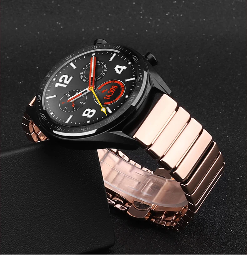 20 мм 22 мм керамический ремешок для часов huawei Watch GT/honor magic watch 2 для Amazfit Stratos 2/2S ремешок для часов браслет аксессуары