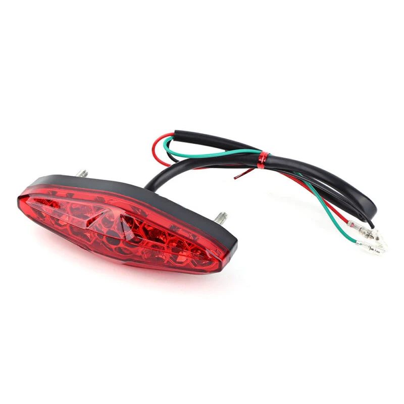 

1 Piece 15-LED Motorcycle Brake Stop Tail Light Rear Lamps 12V ATV Bike Universal Motorcycle Signal Lamp