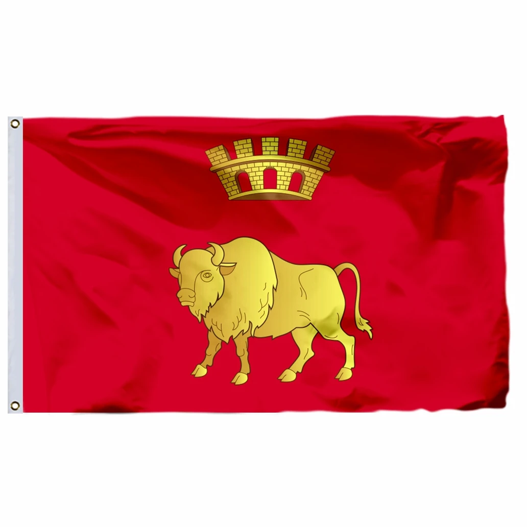 Belarus Hrodna Voblasts Escut Oblast Grodno Flag 90x150cm 3x5ft 100D ...