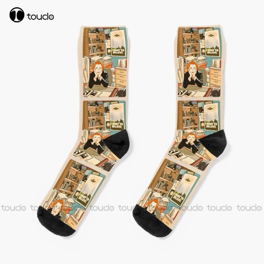 X Files Mulder Scully | X Files Dana Scully | X Files Socks | Scully Mens -  X Socks White - Aliexpress