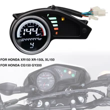 For honda Offroad XR150 XR 150L XL150 CG150 GY200 Tachometer Digital Odometer Motocross Speedometer Meter Gauge Dirt bike