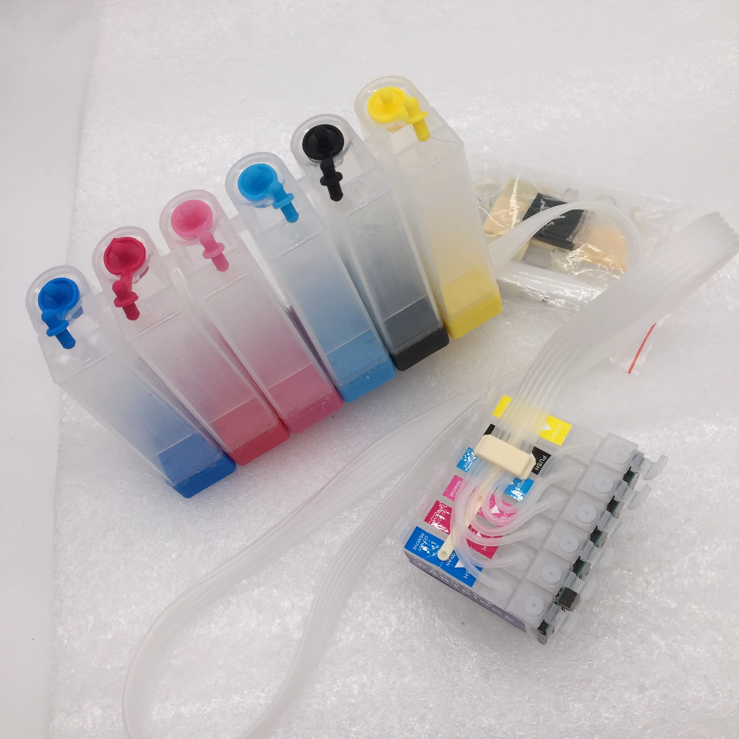 Пустой СНГ Система непрерывной подачи чернил для Epson R280 R260 R380 RX580 ремесленника 50