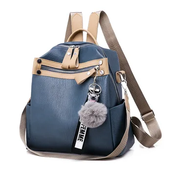 

Super Fire Backpack wei di si New Style Backpack Women's Anti-Theft-Style Travel School Bag