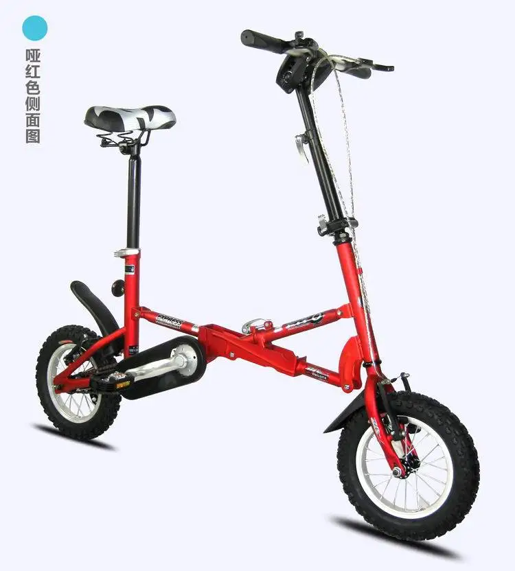 Sale 2019 new 12 inch mini folding bicycle telescopic mini bicycle one second folding portable bicycle 19