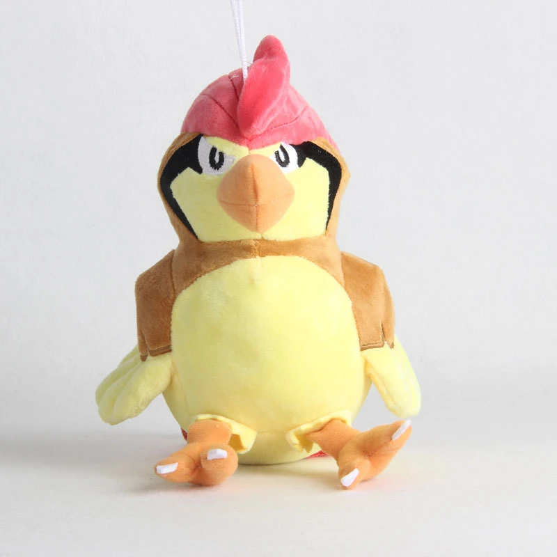 

5pcs/lot Cute Anime Pidgeotto Plush Toys Dolls Pendant Soft Stuffed Toys for Children Kids Birthday Christmas Gift