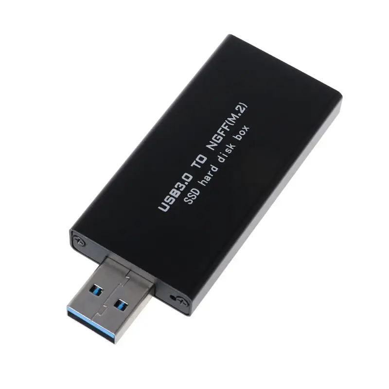 USB3.0 к NGFF корпус внешний NGFF M.2 SSD к USB 3,0 чехол для M.2 NGFF B+ M ключ 2242 42 мм SSD адаптер