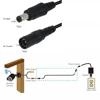 DC 12V CCTV Camera Extension Cable 3/5/10/15/20/30 Meters 5.5mmx2.1mm Power Extension Cord Cables for Wifi/AHD/IP Security Cams 6