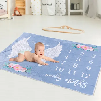 

Baby Photo Props Blanket Flexible Fabric Safe and Comfortable Wings Background Cloth Swaddle Stroller Bedding Wrap