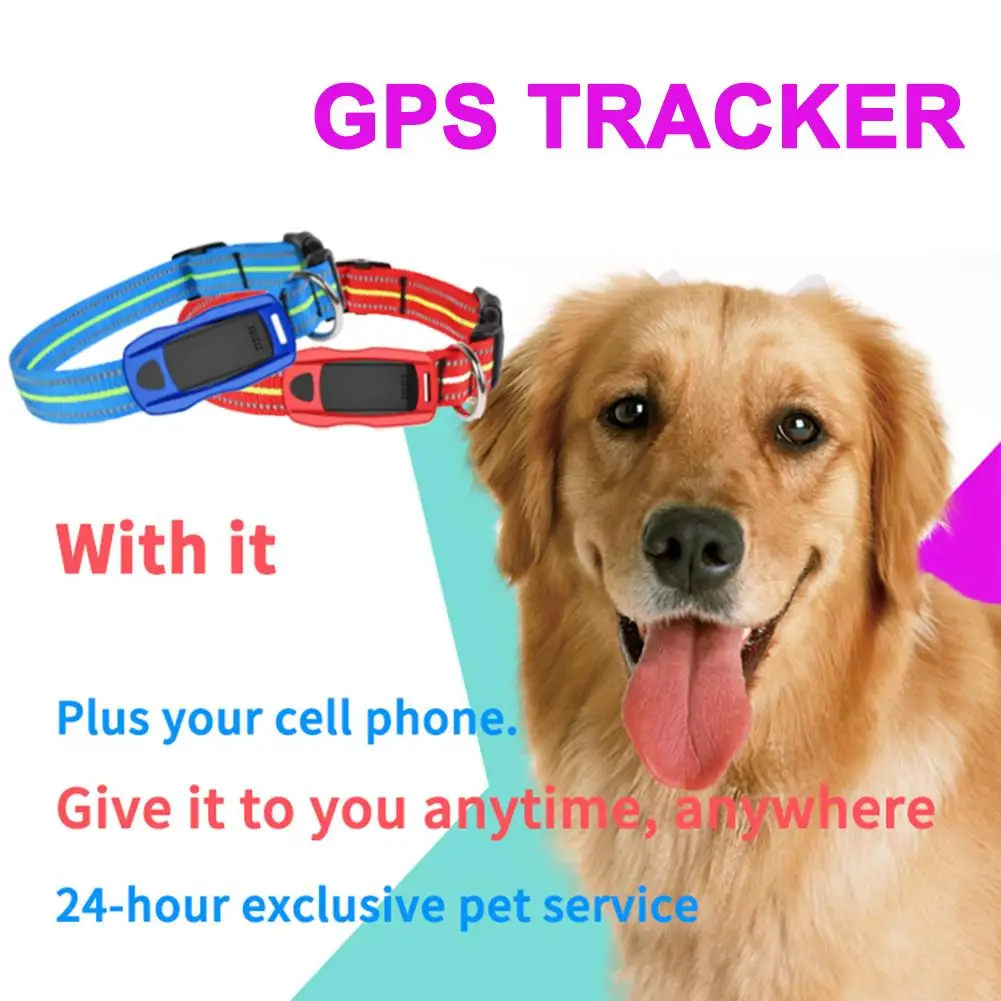 Умные gps трекеры, мини-питомцы, водонепроницаемые, gps, для собак, в режиме реального времени, отслеживающий ошейник, охранный искатель, локатор, аксессуары для домашних животных
