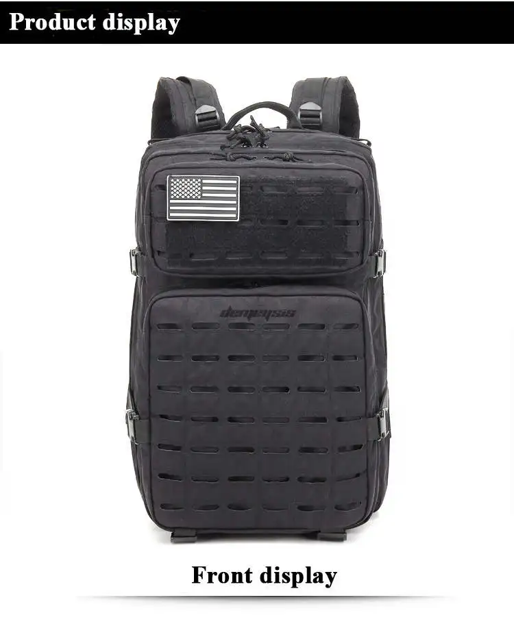 47L MOLLE армейская тактическая сумка-рюкзак долговечный, в стиле милитари армейские рюкзаки Largae Ёмкость на открытом воздухе сумка походный рюкзак для занятий альпинизмом