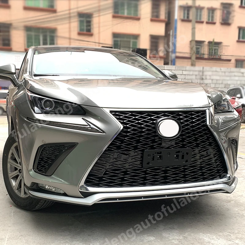 Для Lexus NX200t NX300h- комплект в спортивном стиле, передний спойлер для подтяжек лица, бампер, спойлер, ремонт, автомобильные аксессуары