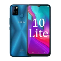 Global Version Infinix Hot 10 Lite Smart Phone 6.6''HD screen 5000mAh Battery 1600*720P 13MP Camera Helio A20 latest infinix