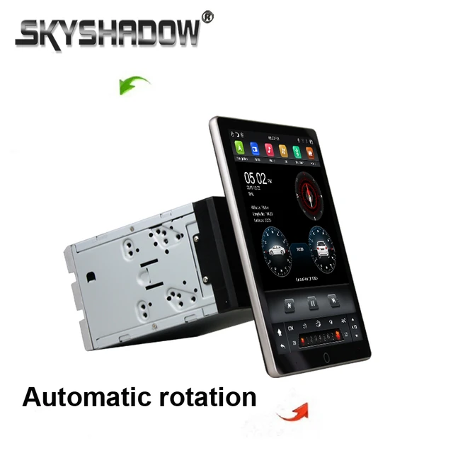 Automatic rotation Tesla Style PX6 9.7 Android 9.0 4GB +32GB Car