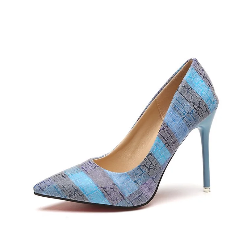 Women Red High Heels Pumps Fashion Plus Size 35-42 Woman Sexy Elegant Super High Heels Shoes Ladies Dress Party Shoes