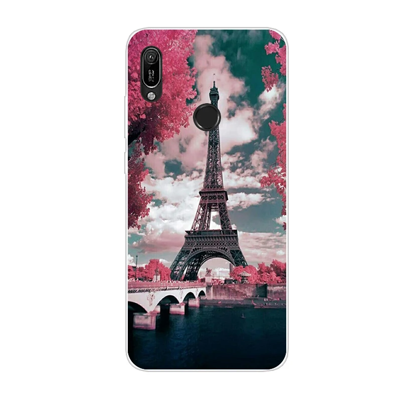 A 6,09 ''для huawei Y6 Мягкий силиконовый чехол TPU чехол для телефона Coque huawei Y6 чехол Y 6 6Y модное тонкое дно
