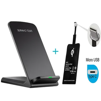 

Qi Wireless Charger Kit Charging Adapter Receptor Pad Coil Receiver For iPhone 5 6 7 XS Max XR X 8 For Samsung S9 S8 S7