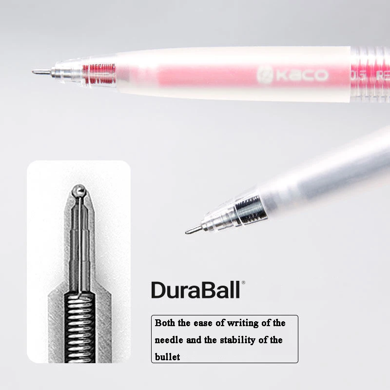 Kaco K7 Simple Gel Pen Retractable Pучка Caneta Ballpoint School