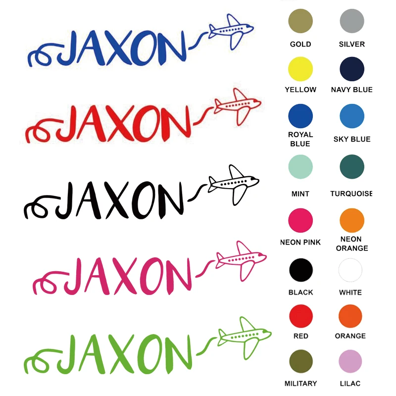 Самолетик с именем на заказ текстом термоклейкие патчи сделай сам мультяшная