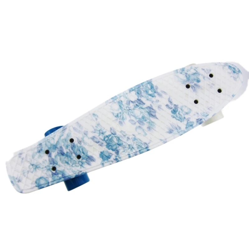Penny Board Skateboard Complete Mini Cruiser Retro for Kids Boys Four Wheel Outdoor Sports | Спорт и развлечения