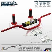 Руль для про тэйпер пакет Bar1-1/" SE семь восьмых ручки Пит Pro Гонки Dirt Pit Bike мотоцикл с адаптер cnc