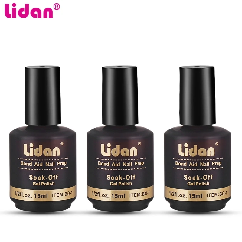 Clearance Chance of  LIDAN Nail Surface Treatment Liquid 15 ML Nail Balance Solution To Remove Nail Oil BOND AID NAIL PR