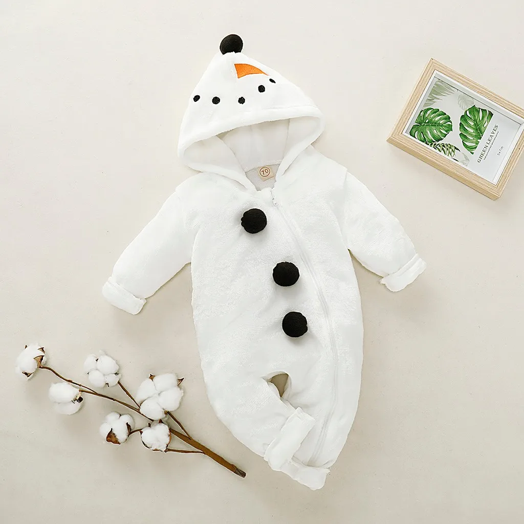 Рождественские боди для маленьких мальчиков и девочек; Рождественский костюм снеговика для костюмированной вечеринки; комбинезон; зимняя одежда для новорожденных; ropa navidad