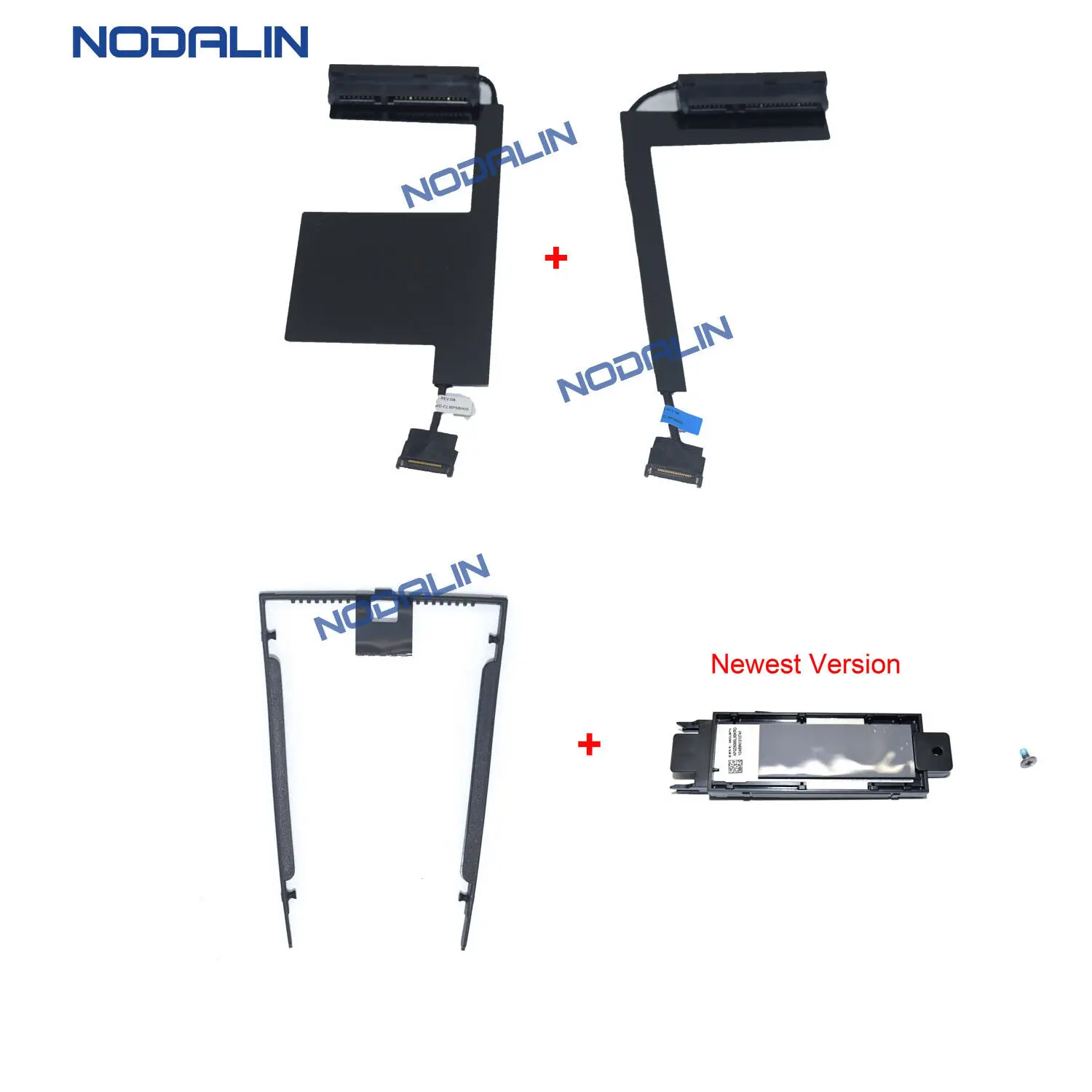 Новинка для Lenovo ThinkPad P50 SSD HDD жесткий диск L + R кабель Caddy Tray Bracket DC02C007C10/B10 AP0Z6000L00KRD |