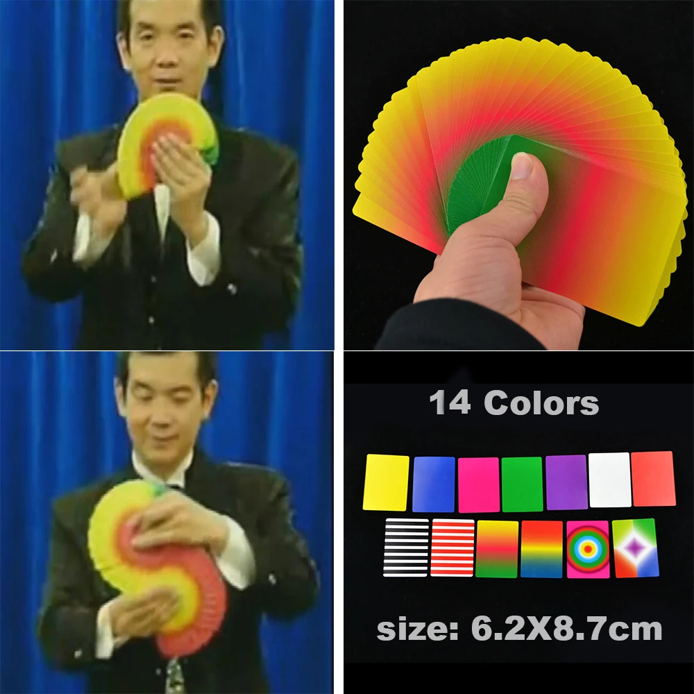 Gimmick Magic Props Accessories Manipulation Cards Magic Close