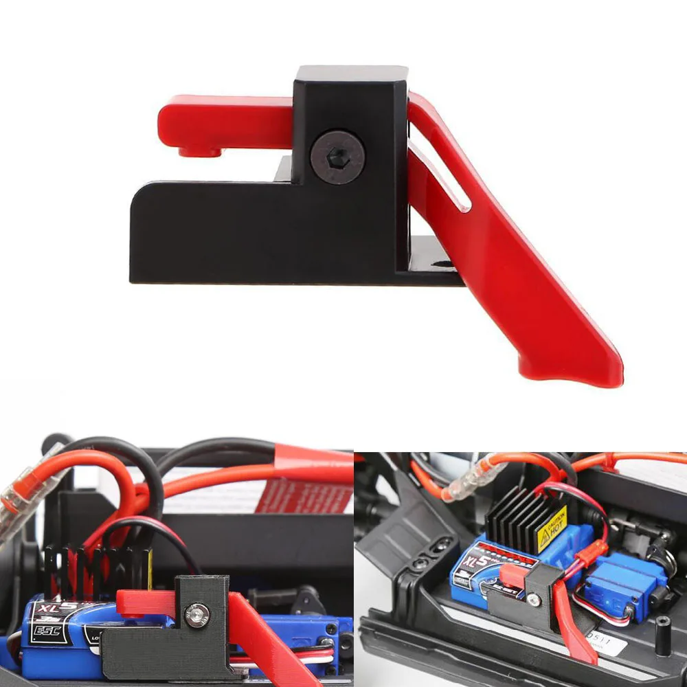 Traxxas TRX4 ESC легкий пусковой выключатель питания для 1/10 RC Гусеничный автомобиль TRX-4