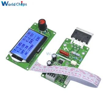 

40A 100A Spot Welder Controller Board Dual Pulse LCD Digital Display Spot Welding Machine Control for 18650 Spot Weld