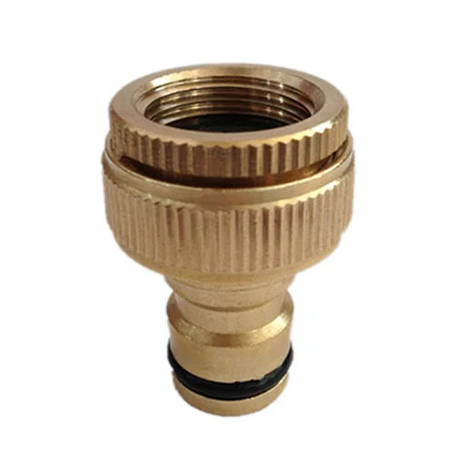 1/2 "3/4" 16mm Hose Pure Brass Faucets Standard Connector Washing Machine Gun Quick Connect Fitting Pipe Connections 1PCS