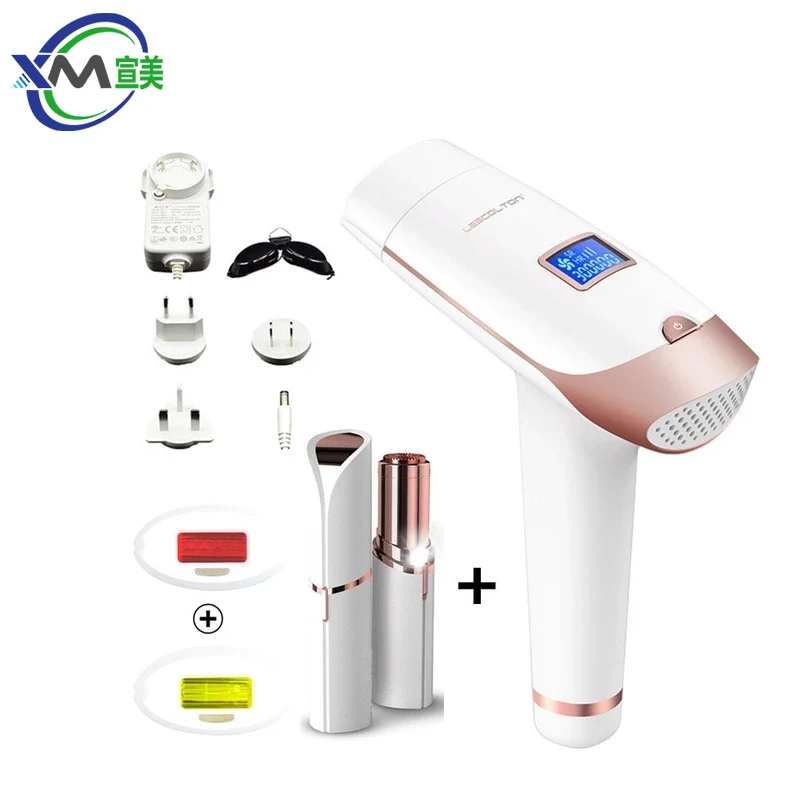 Постоянный Lescolton IPL эпилятор lcd дисплей машина лазерная электрическая депилятор бикини триммер электрический IPL эпилятор