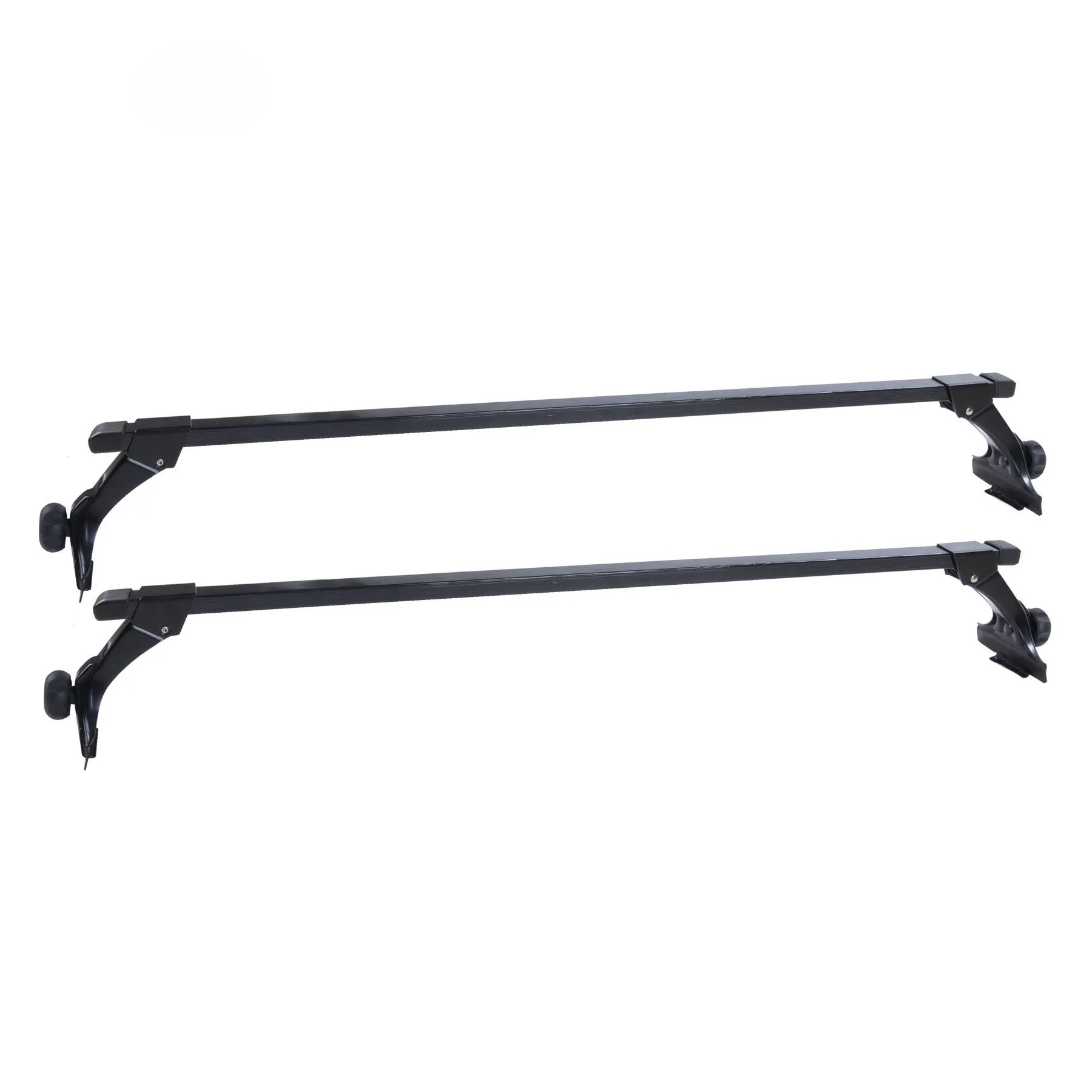 

MOSATP universal Car Roof Rack Luggage rack cargo Carrier Roof Side Rails Black Cross bars Installed On Door Gap With Gutter