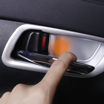 

Fit for Toyota Alphard Vellfire AH30 2016-2019 Car Styling Matte Interior Front Door Handle Cover Trim 2pcs Auto Accessories