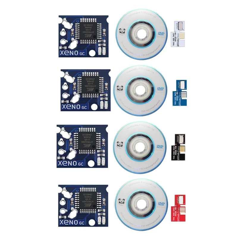 

Chip SD2SP2 Card Adapter Mini Disc DVD Kits for NGC Game Console Upgrade Part X6HB