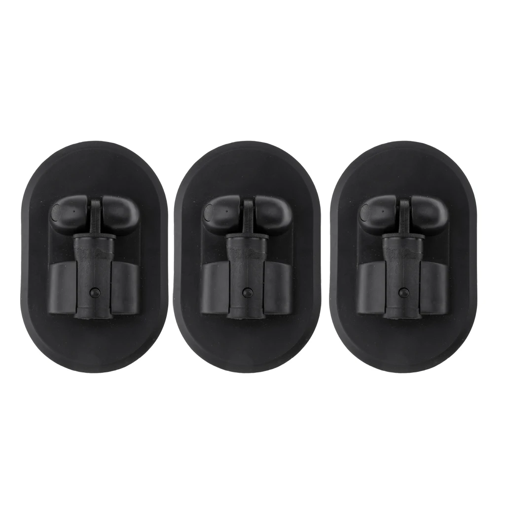 3PCS Kayak Inflatable Boat Patch Awning Canopy Sun Shade Glue-on Mount Base