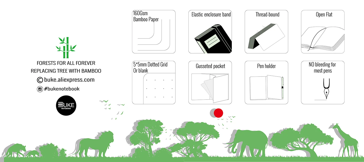 Hardcover Drawing Sketchbook-Papel 160 gsm, 160 páginas