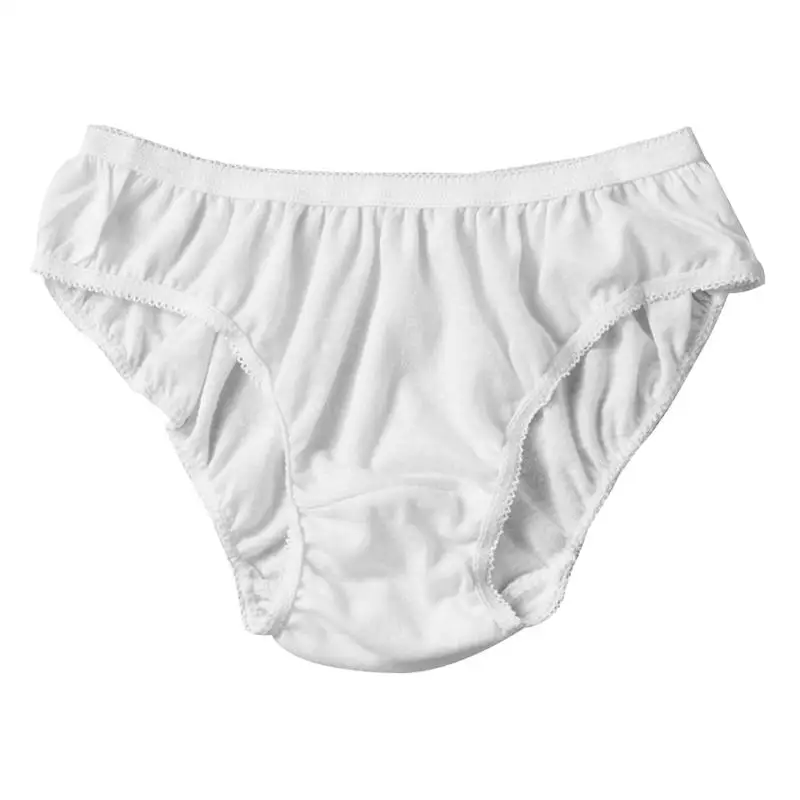 

5pcs Travel Disposable Underwear Breathable Printing Cotton Underwear Panties Briefs for Travel Menstrual Period Daily Use