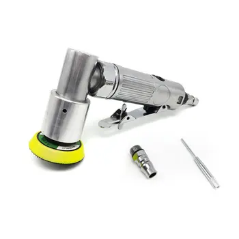 

15000 RPM Mini Air Angle Sander Grinder Polisher Elecentric Pneumatic Polishing Grinding Machine with 2"/50mm Sanding Pad