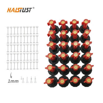 

75pc Tile Leveling System 1mm Floor Wall Tile Leveler Wedges Construction Tools With Horizontal ColumnConstruccion Herramientas