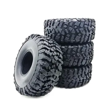

4Pcs 1.9in Rubber Rocks Tyres / Tires for 1:10 RC Rock Crawler car for Axial SCX10 90047 D90 D110 TF2 TRX-4 120MM