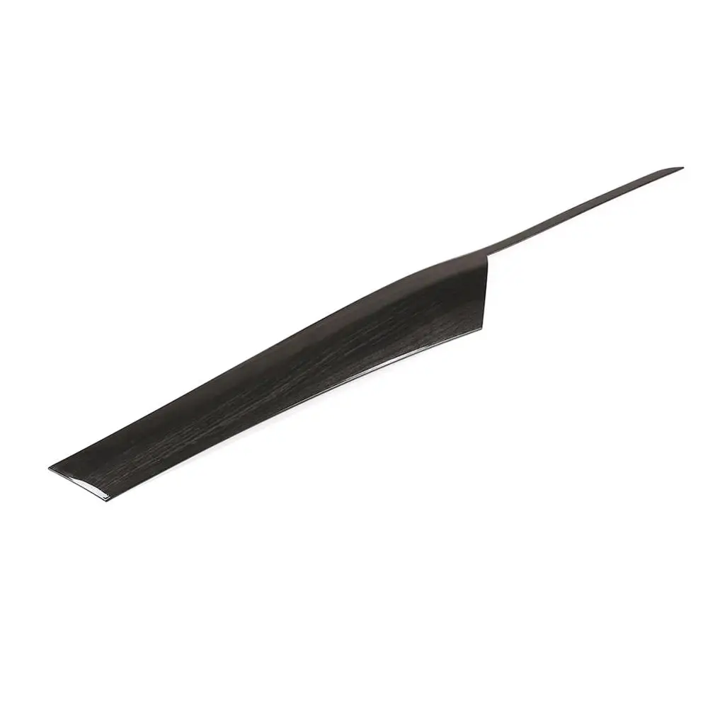 Black Wood Grain ABS Plastic Stickers Center