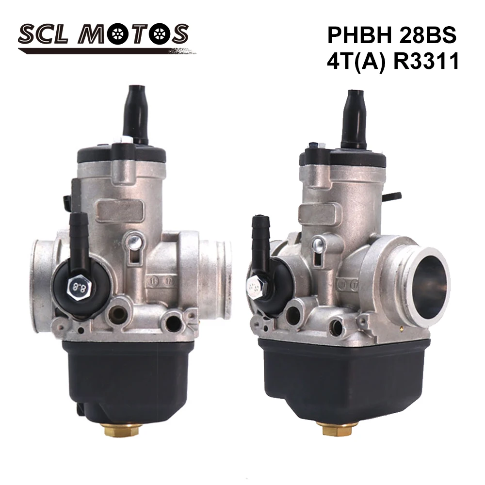 Карбюратор для мотоцикла SCL новый карбюратор 28 мм PHBH 28BS Dellorto Carburador Carb 4 тактного 50cc