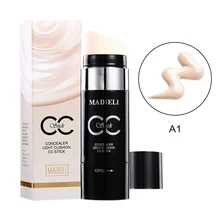 Натуральный эффект телесного цвета для макияжа лица, консилер, увлажняющий, осветляет кожу, BB крем-Стик, maquillaje coreano